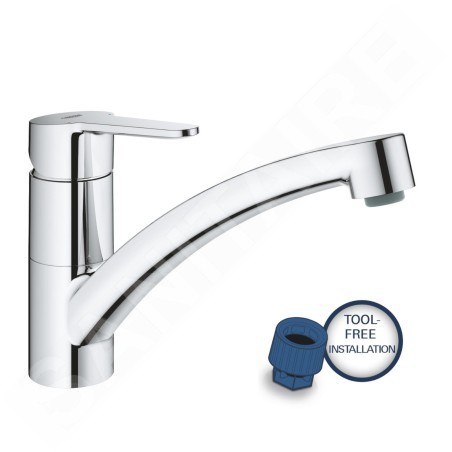 Grohe StartEco - Mitigeur d'évier, chrome 31685000