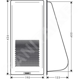 Hansgrohe Accessoires - Passoire multifonctionnel pour évier, noir mat 40963000