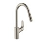 Hansgrohe Focus M41 - Mitigeur de cuisine 240 avec douchette extractible, aspect inox 31815800 Hansgrohe Focus M41 - Mitigeur de cuisine 240 avec douchette extractible, aspect inox 31815800