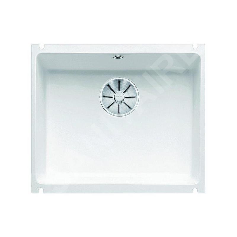 Blanco Subline 500 - Évier en céramique, 543x456 mm, blanc cristal 523733