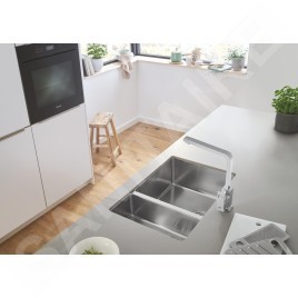 Grohe Eurocube - Mitigeur d’évier, chrome 31255000