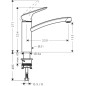 Hansgrohe Logis - Mitigeur d’évier 160, chrome 71832000