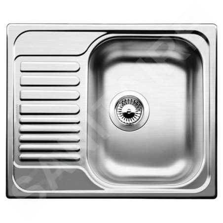 Blanco Tipo 45 - Évier, 605x500 mm, inox brillant naturel 516524