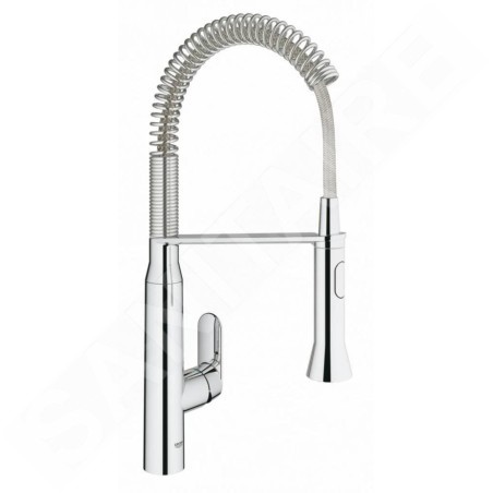 Grohe K7 - Mitigeur d’évier avec bras flexible, chrome 31379000
