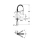 Grohe K7 - Mitigeur d’évier avec bras flexible, chrome 31379000 Grohe K7 - Mitigeur d’évier avec bras flexible, chrome 31379000