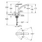 Grohe QuickFix Start - Mitigeur d'évier, chrome 30530002