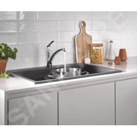 Grohe QuickFix Start - Mitigeur d'évier, chrome 30530002