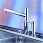 Blanco Accessoires - Distributeur de liquide-vaisselle Torre, inox brossé 521541