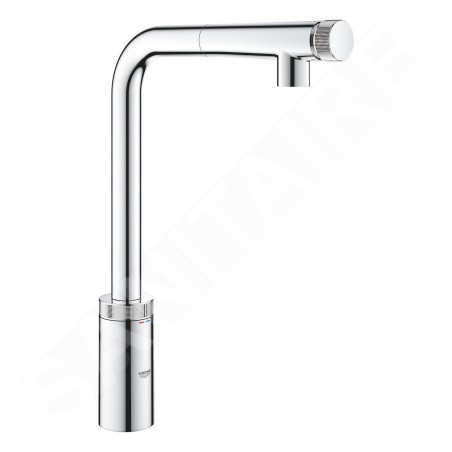 Grohe Minta SmartControl - Mitigeur d'évier avec douchette extractible, SmartControl, chrome 31613000