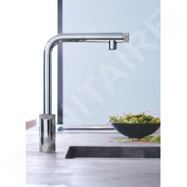 Grohe Minta SmartControl - Mitigeur d'évier avec douchette extractible, SmartControl, chrome 31613000