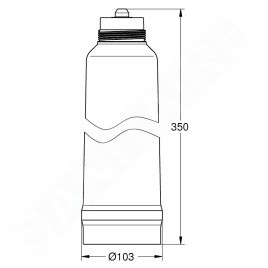 Grohe Pièces de rechange - Filtre de remplacement 2600 litres 40412001