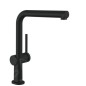 Hansgrohe M54 - Mitigeur d’évier Talis, noir mat 72840670