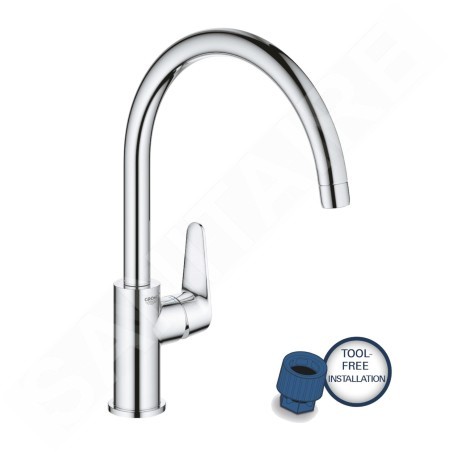 Grohe Start Curve - Mitigeur d'évier, chrome 31554001