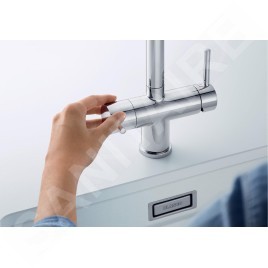 Blanco Fontas S II - Robinetterie d’évier avec embout extractible et fonction filtrante, inox 525199
