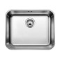 Blanco Supra 500 - Évier, 530x430 mm, inox brossé 518205 Blanco Supra 500 - Évier, 530x430 mm, inox brossé 518205