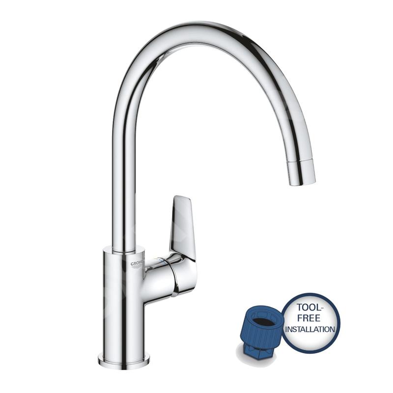 Grohe Start Edge - Mitigeur d'évier, chrome 30529001