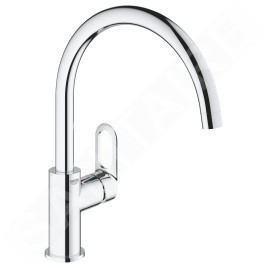 Grohe BauFlow - Mitigeur d'évier, chrome 31538001