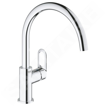 Grohe BauFlow - Mitigeur d'évier, chrome 31538001