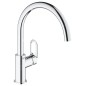 Grohe BauFlow - Mitigeur d'évier, chrome 31538001