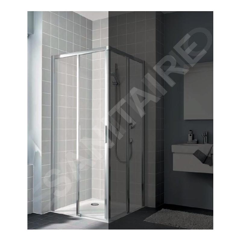 Kermi CADA XS - Porte de douche C2L, 120x200 cm, gauche, argent brillant/verre transparent CKC2L12020VPK Kermi CADA XS - Porte de douche C2L, 120x200 cm, gauche, argent brillant/verre transparent CKC2L12020VPK