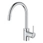 Grohe Concetto - Mitigeur d’évier avec douchette extractible, chrome 32663003 Grohe Concetto - Mitigeur d’évier avec douchette extractible, chrome 32663003