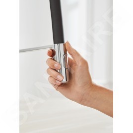 Grohe Feel - Mitigeur d'évier avec bec extractible, chrome 31489000