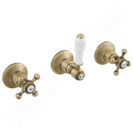 Sapho Antea - Mitigeur de douche encastré, pour 2 sorties, bronze SET305-106
