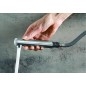 Blanco Lanora S-F - Mitigeur d'évier avec bec extractible, sous fenêtre, inox brossé 526180