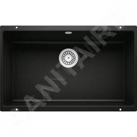 Blanco Rotan 700 - Évier en silgranit, 730x460 mm, noir 526099