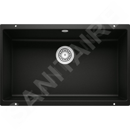 Blanco Rotan 700 - Évier en silgranit, 730x460 mm, noir 526099