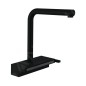 Hansgrohe M81 - Mitigeur d'évier Aquno Select 250 avec bec extractible, 2 jets, noir mat 73836670 Hansgrohe M81 - Mitigeur d'évier Aquno Select 250 avec bec extractible, 2 jets, noir mat 73836670