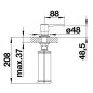 Blanco Accessoires - Distributeur de liquide-vaisselle Yano, chrome 524256
