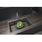 Blanco Etagon 8 - Évier en silgranit, 780x510 mm, avec rails, noir 525893 Blanco Etagon 8 - Évier en silgranit, 780x510 mm, avec rails, noir 525893