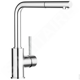 Blanco Mila S - Mitigeur d’évier avec douchette extractible, chrome 519810