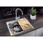 Blanco Accessoires - Planche à découper à installer sur évier, frêne 230700