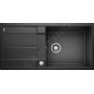 Blanco Metra XL 6 - Évier en silgranit 1000x500 mm, avec commande de vidage, noir 525931