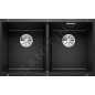 Blanco Subline 350/350 - Évier en silgranit, 755x460 mm, noir 525987