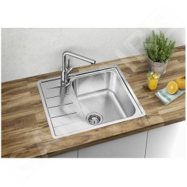Blanco Lemis 45 - Évier, 605x500 mm, inox brossé 525115