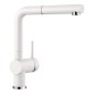 Blanco Linus S - Robinetterie d’évier avec douchette extractible, blanc 516692