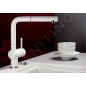 Blanco Linus S - Robinetterie d’évier avec douchette extractible, blanc 516692