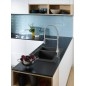 Hansgrohe Cento - Mitigeur d'évier XXL, Semi-Pro avec bras flexible, EcoSmart, chrome 14806000