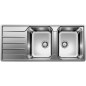 Blanco Lemis 8 - Évier, 1160x500 mm, inox brossé 523036