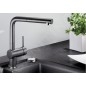 Blanco Linus S - Robinetterie d’évier avec douchette extractible, anthracite 516688