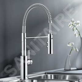 Blanco Catris S - Mitigeur d’évier avec douchette extractible, chrome 521476