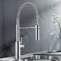 Blanco Catris S - Mitigeur d’évier avec douchette extractible, chrome 521476