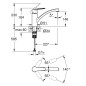 Grohe QuickFix Start - Mitigeur d’évier, noir mat 324412432