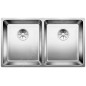 Blanco Andano 340/340 - Évier, 745x440 mm, inox 522983 Blanco Andano 340/340 - Évier, 745x440 mm, inox 522983