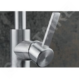 Blanco Candor S - Mitigeur d’évier avec douchette extractible, inox brossé 523121