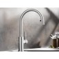 Blanco Candor S - Mitigeur d’évier avec douchette extractible, inox brossé 523121 Blanco Candor S - Mitigeur d’évier avec douchette extractible, inox brossé 523121