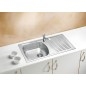 Alveus Basic - Évier 780x435 mm, vidage 90 mm, inox 1136539